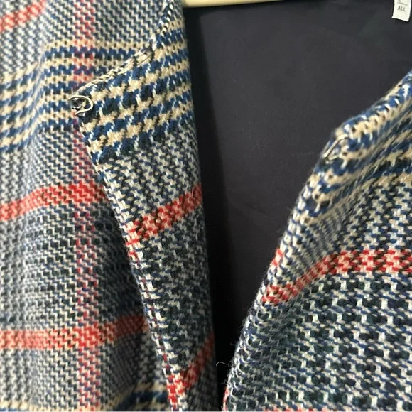 Andersen & Lauth plaid poncho - Picture 4 of 5